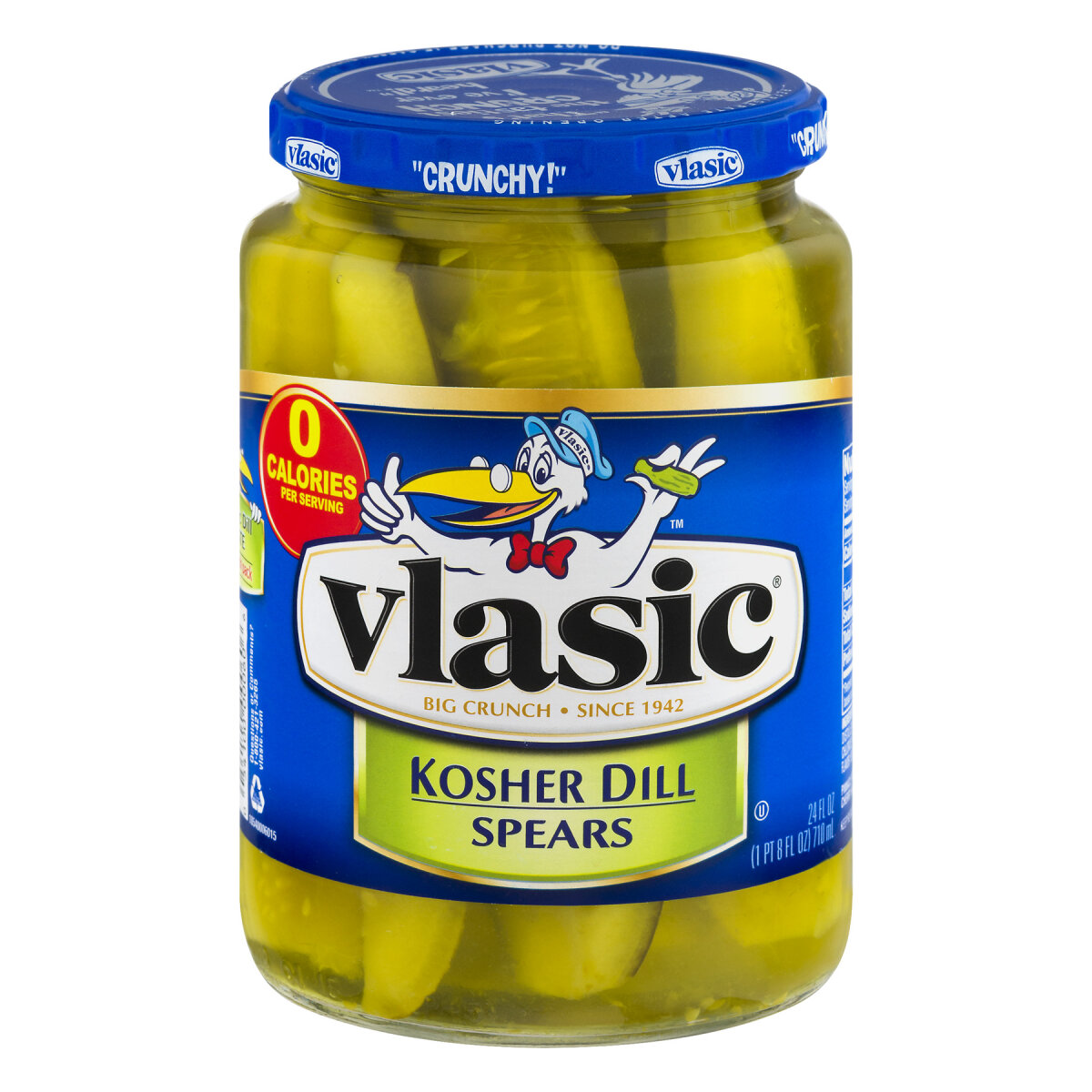 VLASIC KOSHER DILL PICKLE SPEARS, 3,90