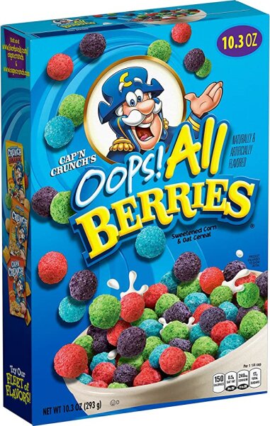 Capn Crunch Oops! All Berries 293g -MHD: 01.05.24-