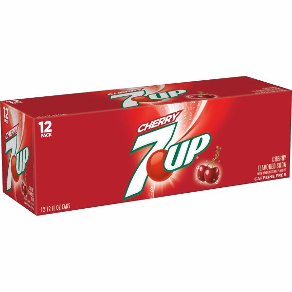 7Up Cherry 12 Pack -MHD: 30.04.24-